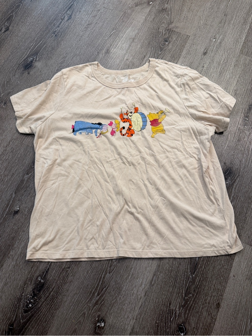 Vintage Disney Winnie the Pooh Beige Graphic Tee
